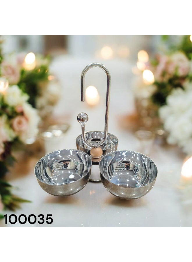 أستور حامل مكسرات استيل - Image 1